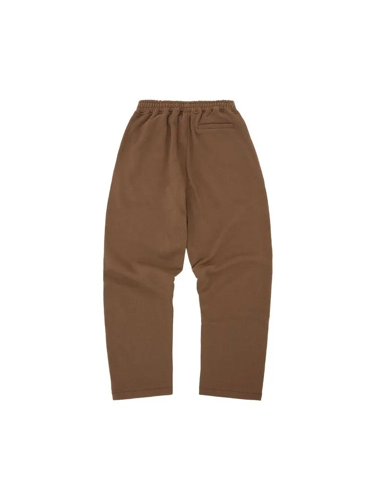 Спортивные брюки Corteiz Island Puff Print Open Hem Sweatpant 'Brown' — изображение 2 из 2, коричневый
