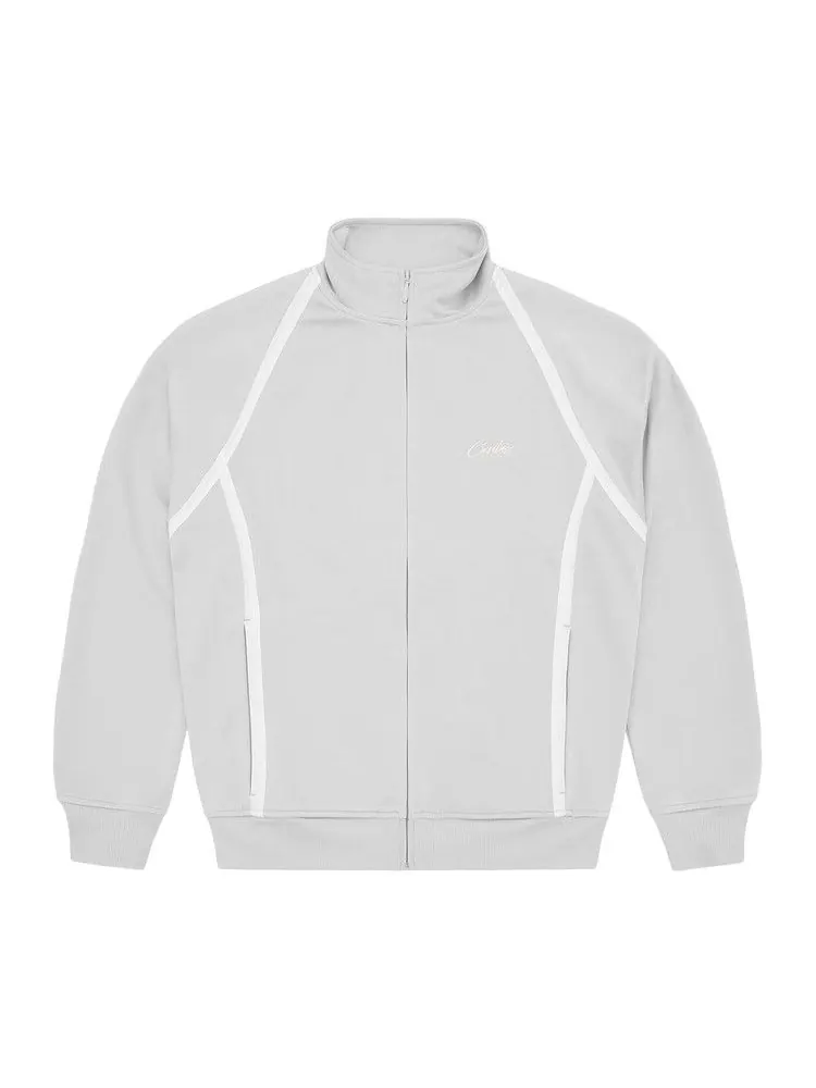 Спортивная куртка Corteiz Consigliere Track Jacket 'Grey' — изображение 1 из 2, серый