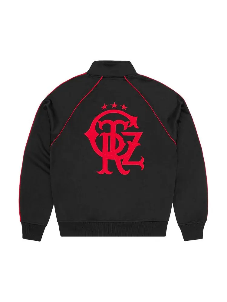 Спортивная куртка Corteiz 3 Star Crest Track Jacket — изображение 2 из 2, черный