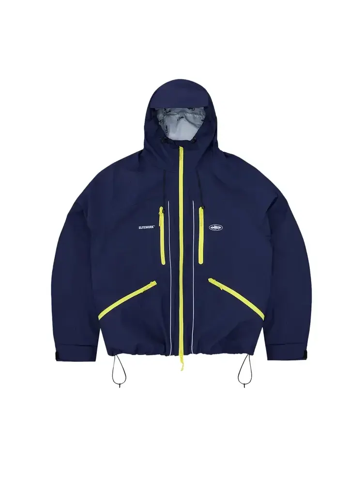 Куртка Corteiz Elitework Apex Shell Jacket 'Navy' — изображение 1 из 2, синий