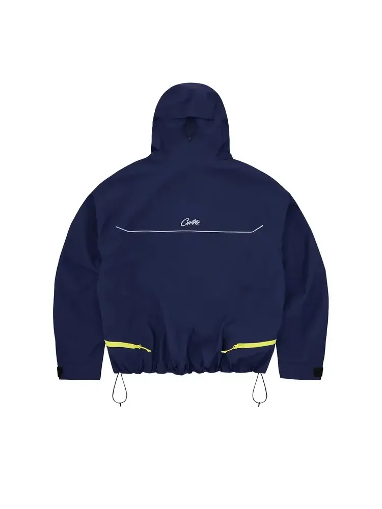 Куртка Corteiz Elitework Apex Shell Jacket 'Navy' — изображение 2 из 2, синий