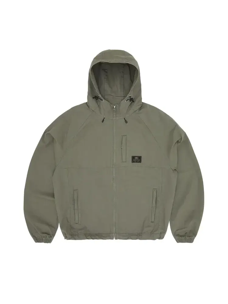 Куртка Corteiz Guerillaz Ripstop Jacket 'Olive' — изображение 1 из 2, зеленый