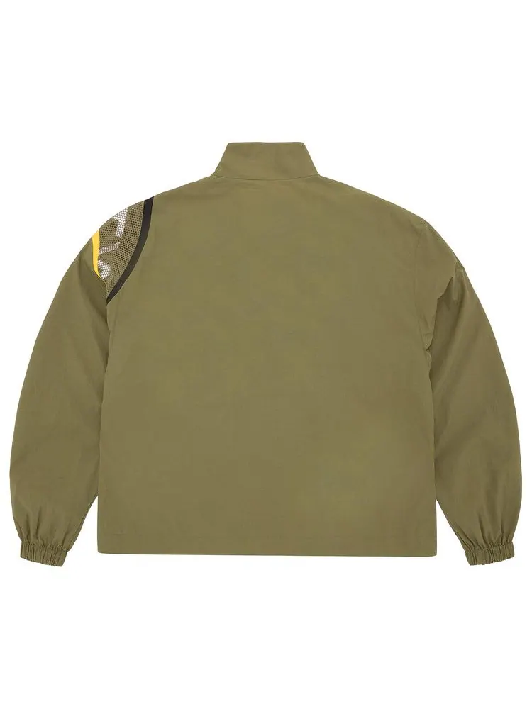 Куртка Corteiz Bias Panel Shuku Jacket 'Olive' — изображение 2 из 2, зеленый