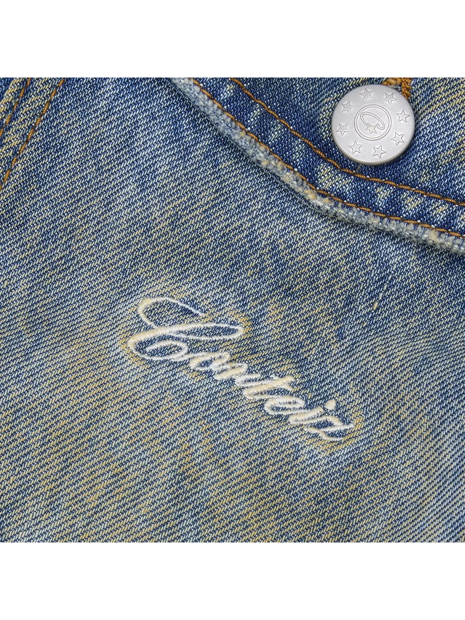 Джинсовая куртка Corteiz Ardwear Panel Denim Jacket — изображение 3 из 3, индиго