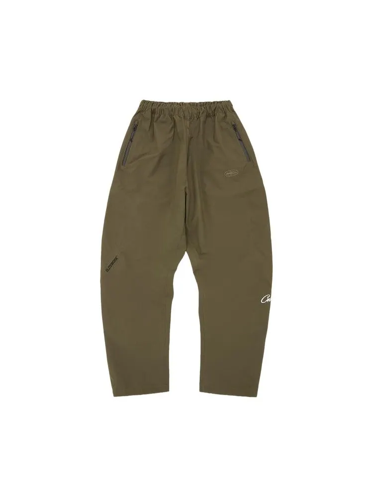 Брюки Corteiz Elitework Waterproof Shell Pant 'Khaki' — 1