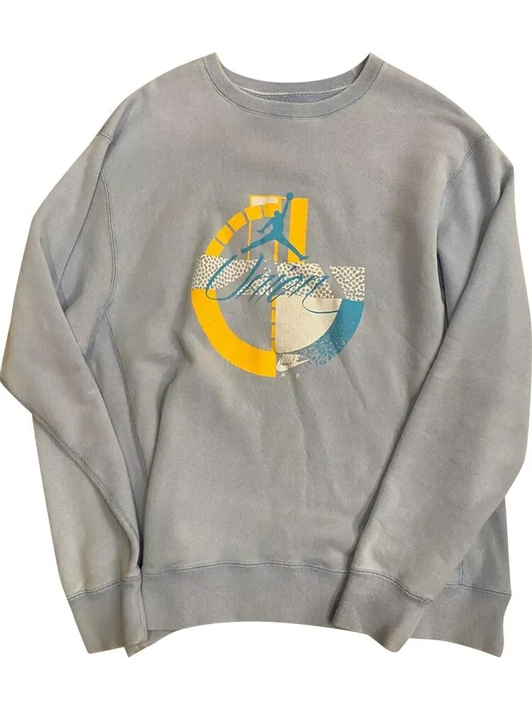 Толстовка Air Jordan x Union LA Crewneck Sweatshirt 'Psychic Blue' — изображение 1 из 1, синий