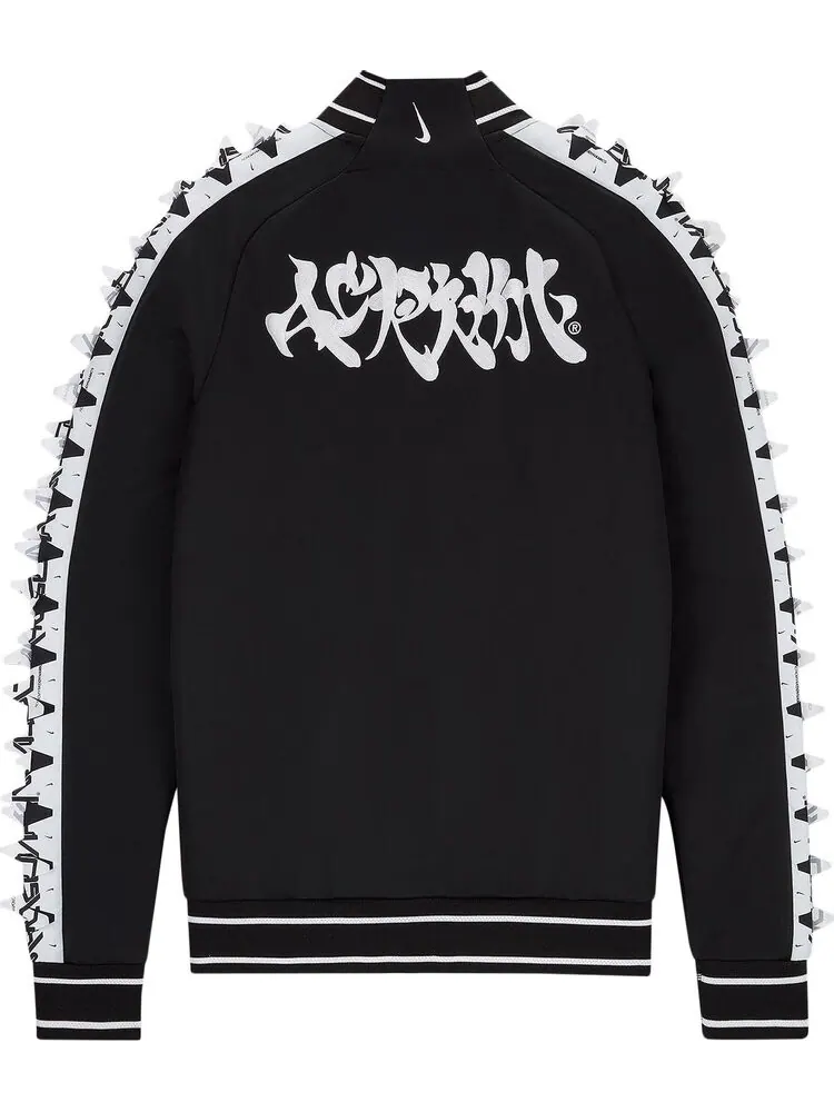 Куртка Nike x ACRONYM Therma Fit Knit Jacket 'Black/White' — изображение 2 из 2, черный