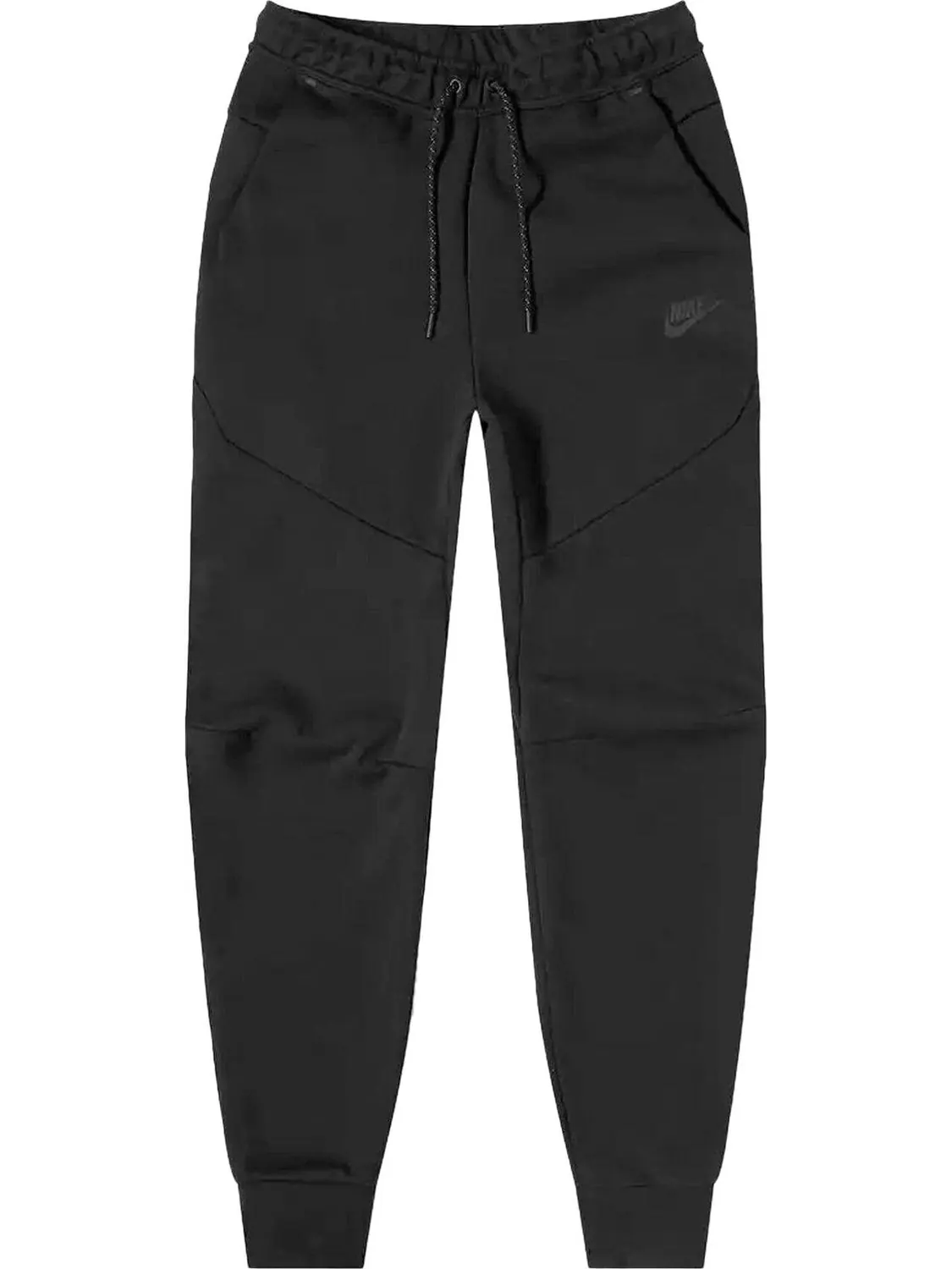 Брюки Nike Sportswear Tech Fleece 'Black' — изображение 1 из 2, черный