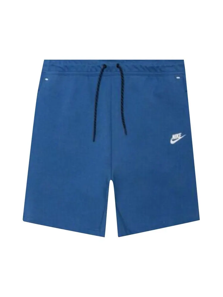 Шорты Nike Tech Fleece Shorts — изображение 1 из 1, синий