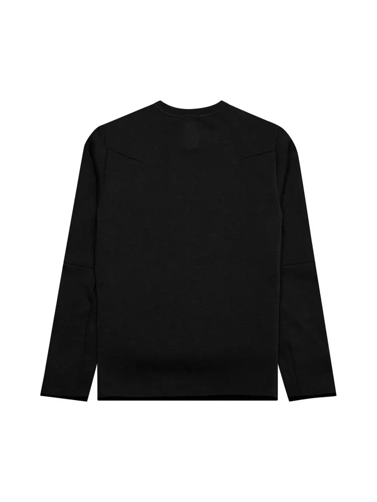 Толстовка Nike Sportswear Tech Fleece Crew Sweatshirt — изображение 2 из 2, черный