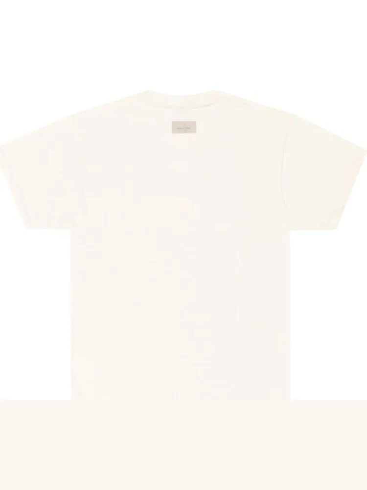Футболка Nike x Fear of God Warm Up T-Shirt 'Sail' — изображение 2 из 2, бежевый