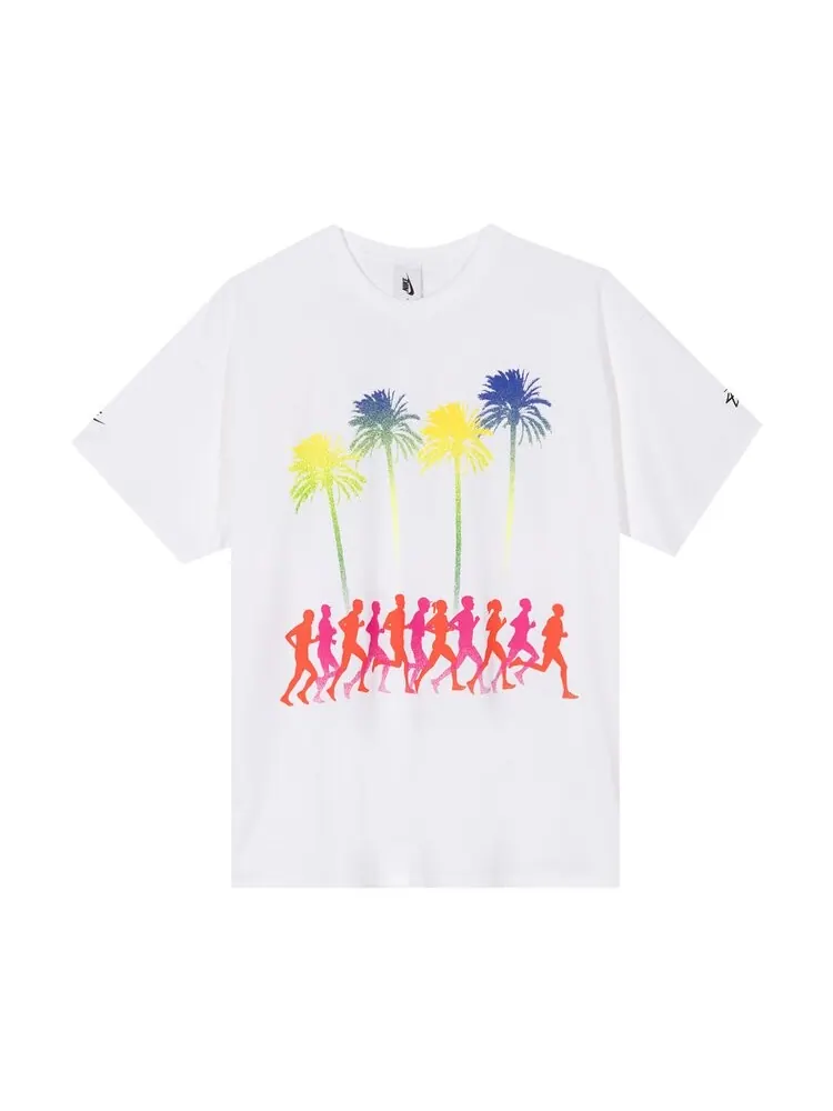 Футболка Nike x Stussy Douglas Firs To Palm Trees T-Shirt 'White' — изображение 1 из 2, белый