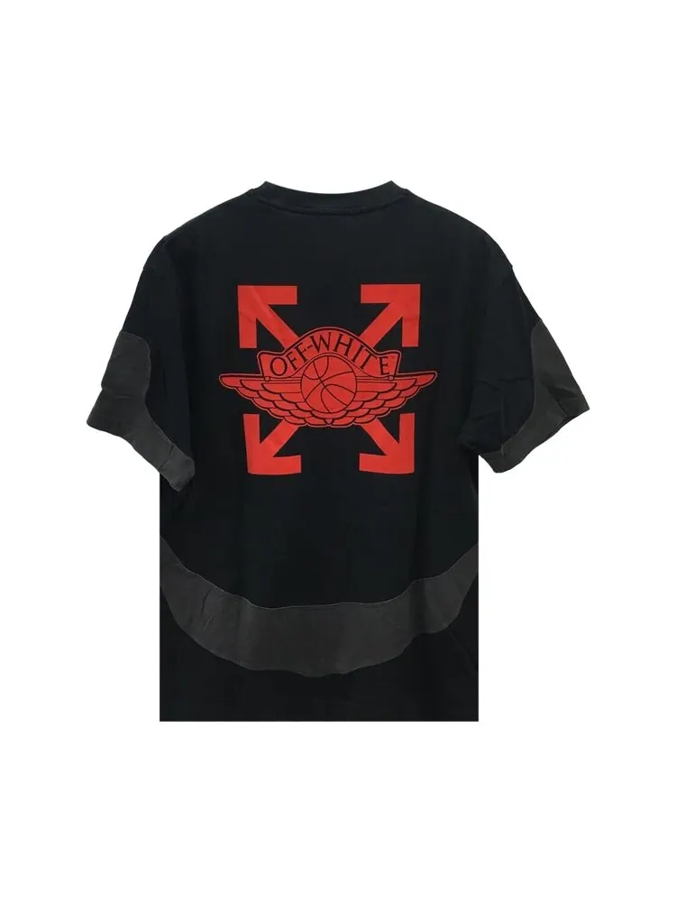 Футболка Off-White x Jordan T-Shirt — изображение 2 из 2, черный