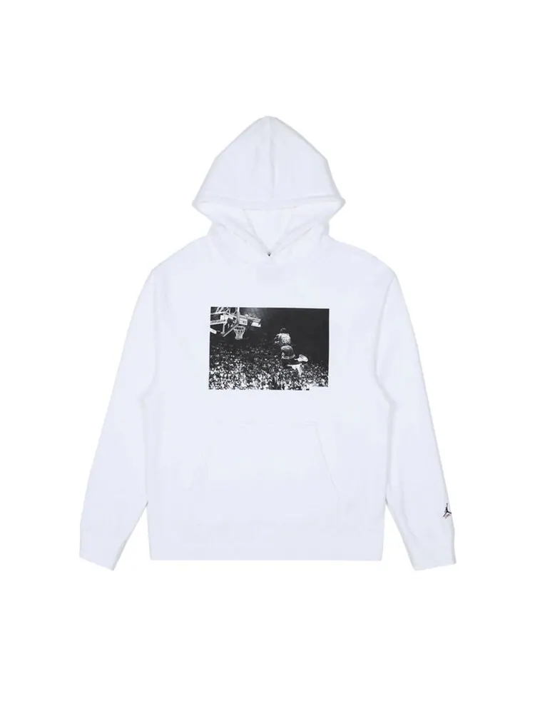Толстовка Air Jordan x Union LA Flying High Hooded Sweatshirt 'White' — изображение 1 из 1, белый
