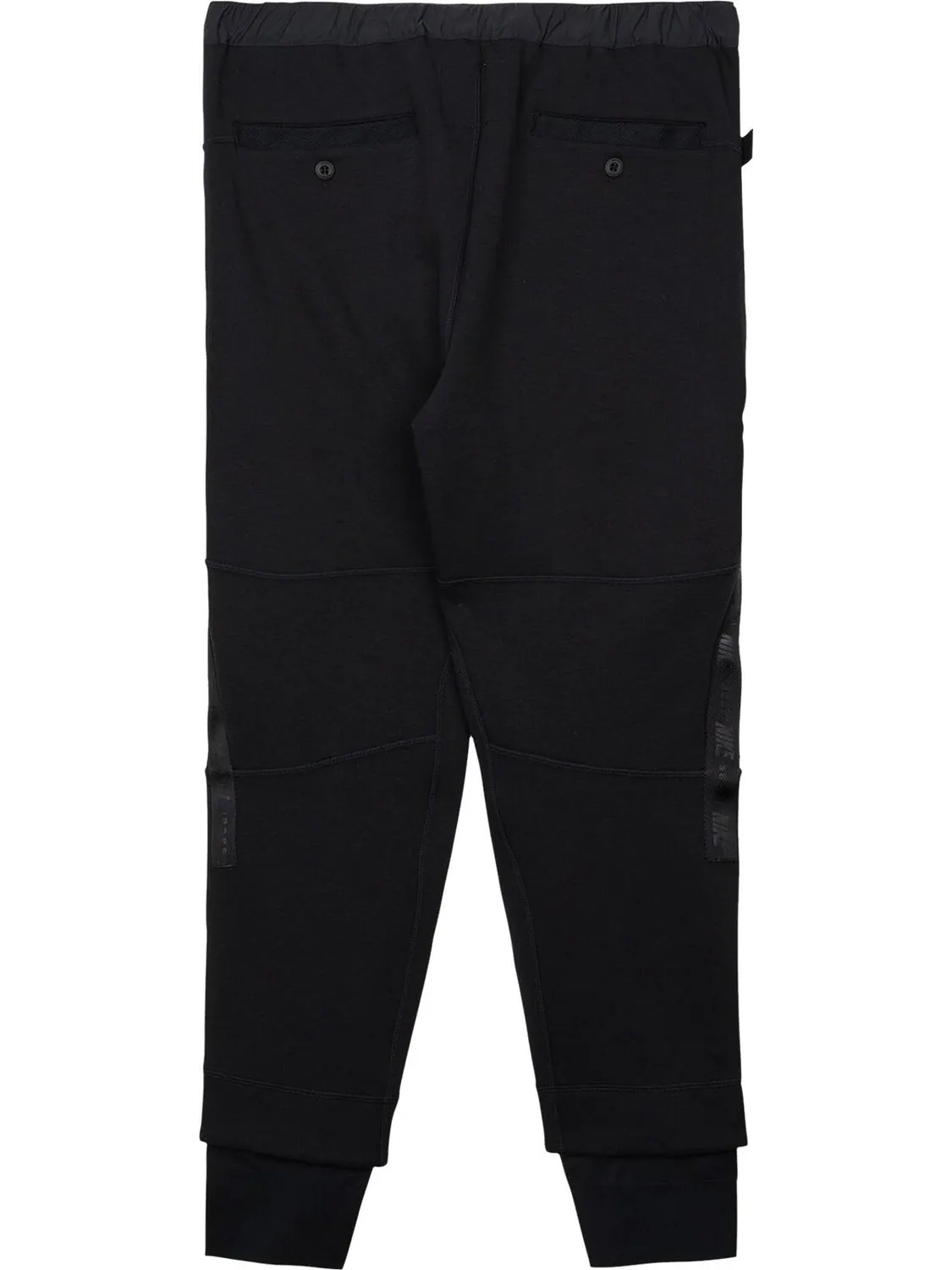 Брюки Nike x Sacai Fleece Pant 'Black' — изображение 2 из 2, черный