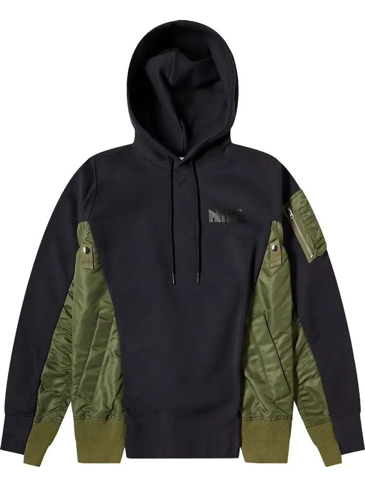 Худи Nike x Sacai Hoodie 'Pitch Blue' — изображение 1 из 2, синий