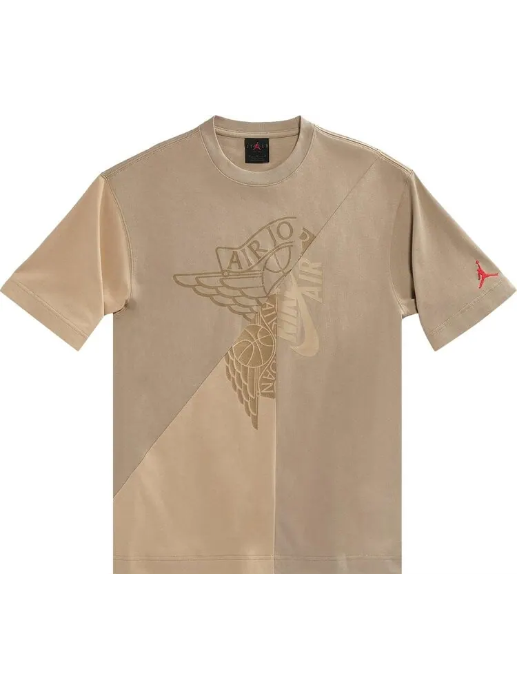 Футболка Cactus Jack by Travis Scott x Jordan Short-Sleeve T-Shirt 'Khaki/Desert'