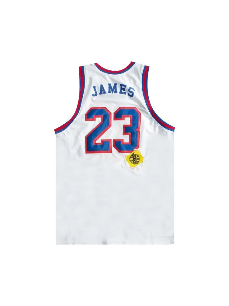 Джерси Nike LeBron x Tune Squad DNA Jersey — изображение 2 из 2, белый/серый