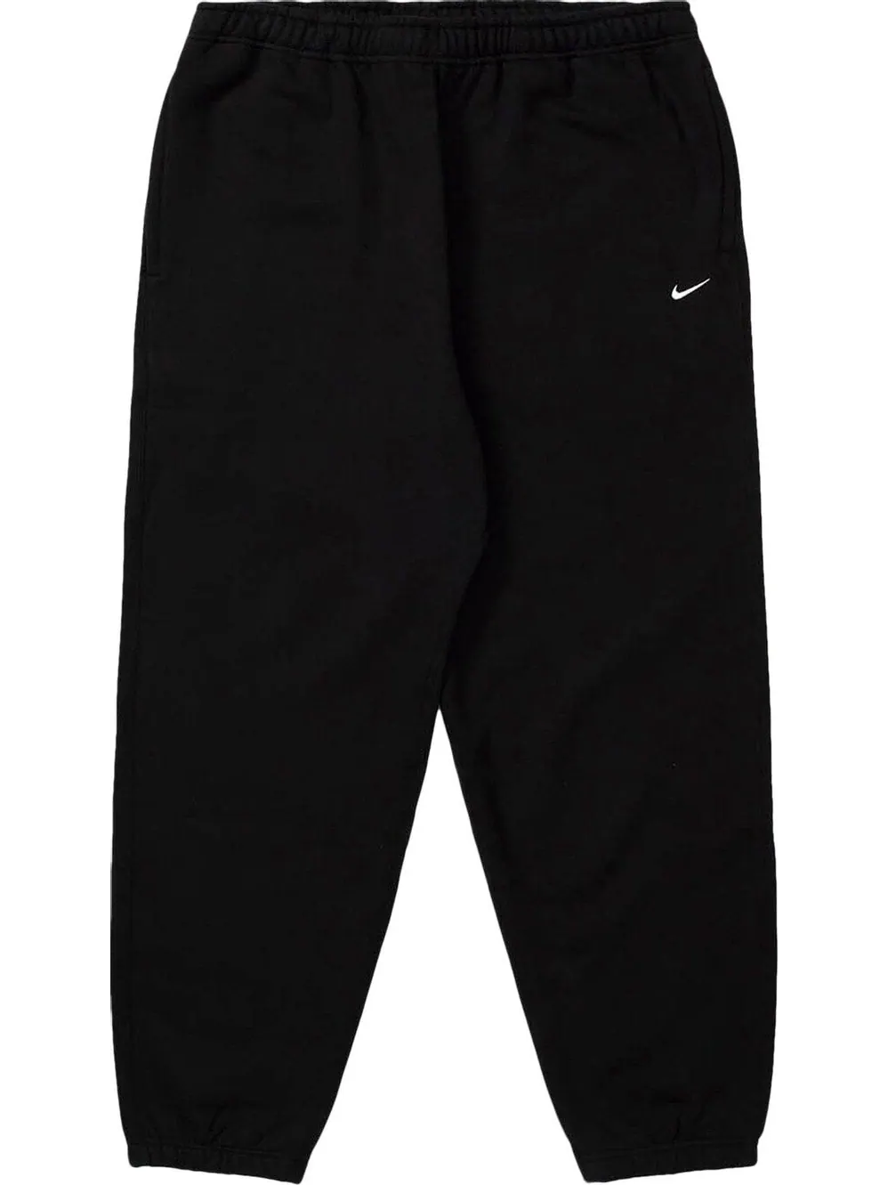 Брюки Nike Solo Swoosh Fleece 'Black' — изображение 1 из 2, черный