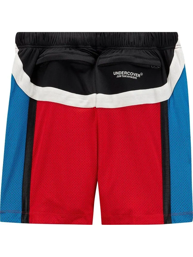 Шорты Nike x Undercover Mesh Shorts 'University Red/Battle Blue' — изображение 2 из 2, красный