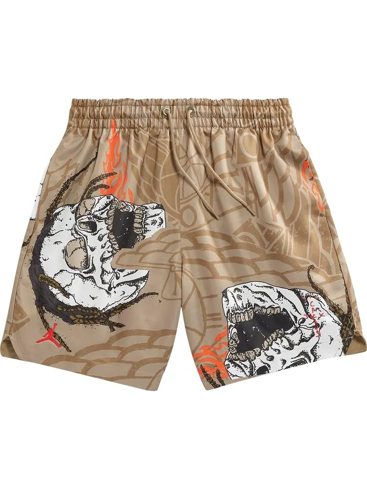 Шорты Cactus Jack by Travis Scott x Jordan Pool Short 'Khaki'