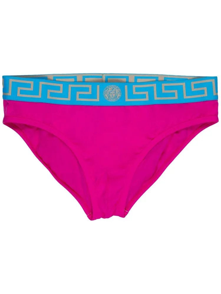 Низ бикини Versace Greca Border Bikini Bottoms 'Multicolor' — изображение 1 из 1, мульти