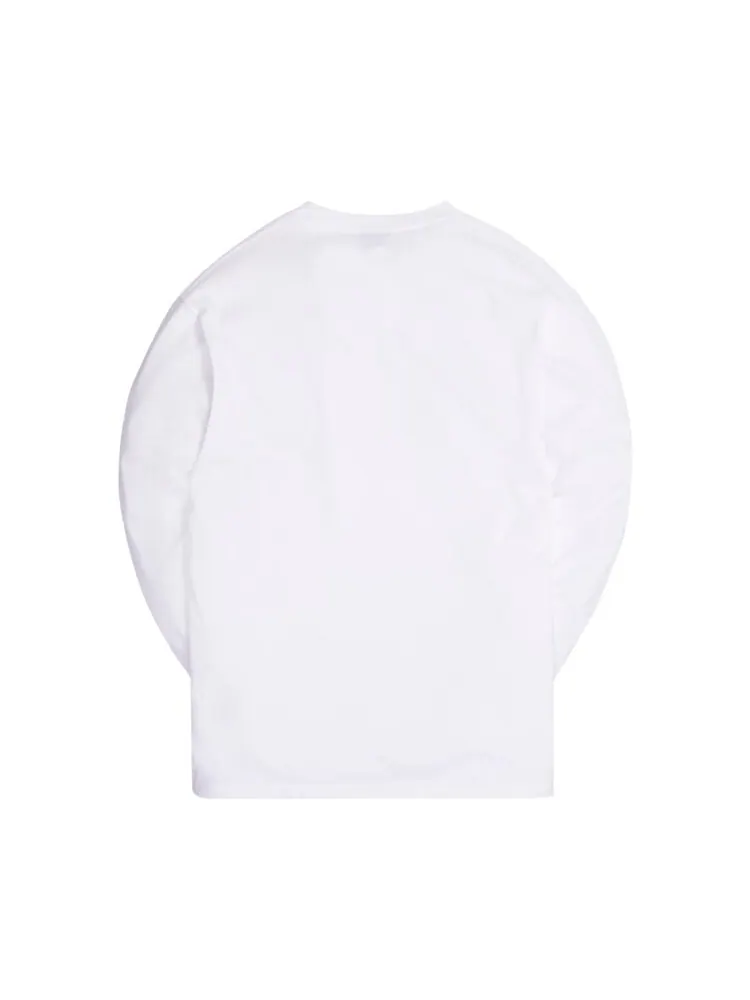 Лонгслив Kith & Nike For New York Knicks Long-Sleeve Tee 'White' — изображение 2 из 2, белый