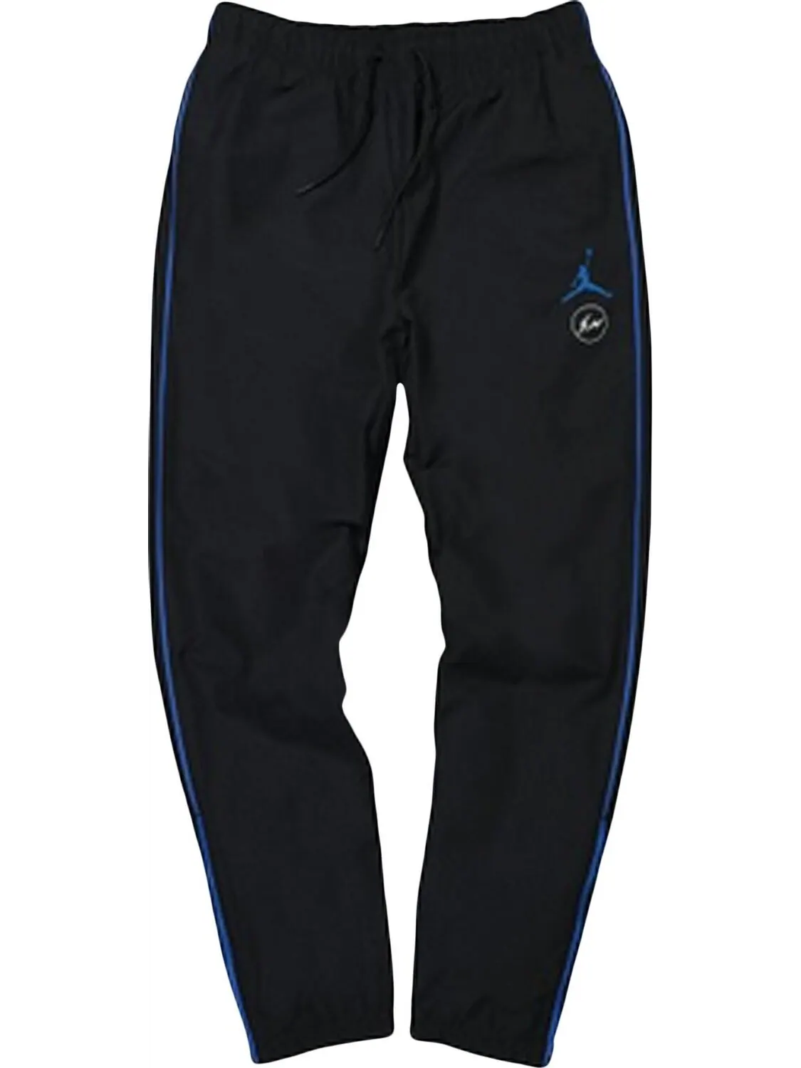 Брюки Air Jordan x Fragment Woven Pant 'Black/Reflective Silver' — изображение 1 из 2, черный