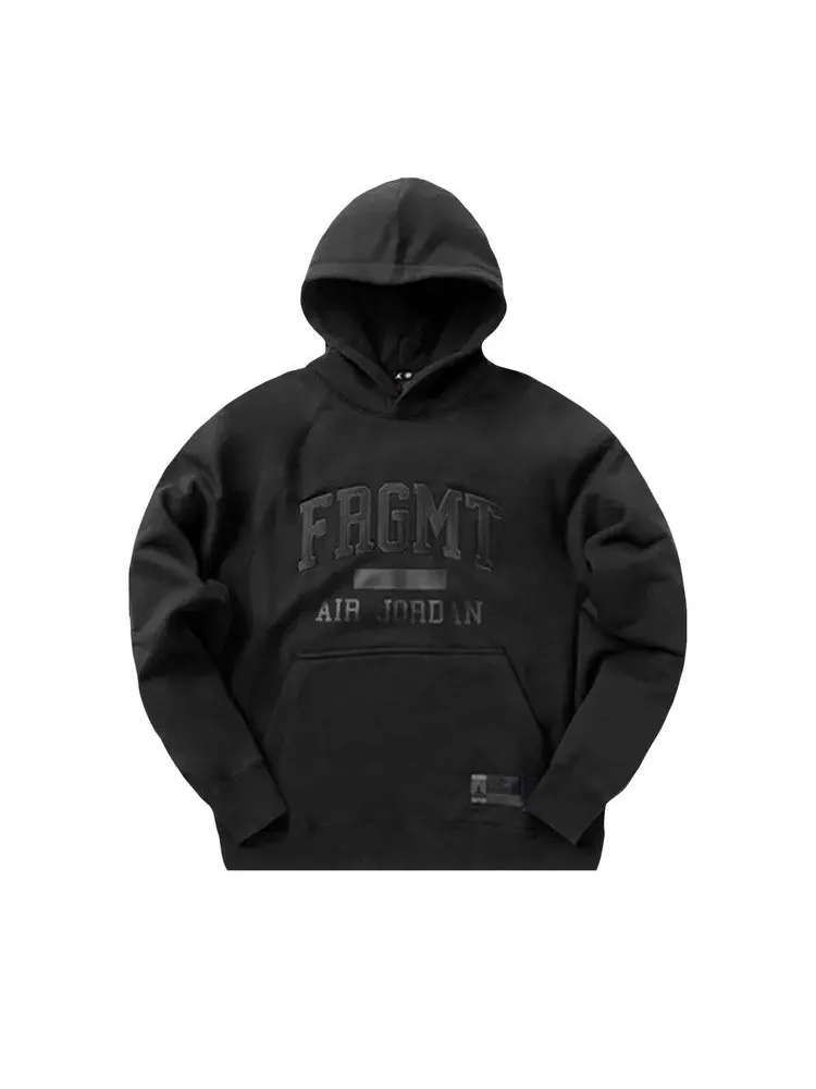 Худи Air Jordan x Fragment Pullover Hoodie (Asia Sizing) — изображение 1 из 2, черный/серебристый