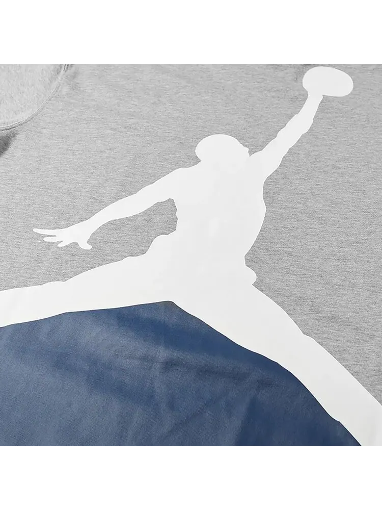 Топ Air Jordan x Fragment Lifestyle Top 'Dark Grey Heather/Navy/Sport Royal/White' — изображение 2 из 2, серый