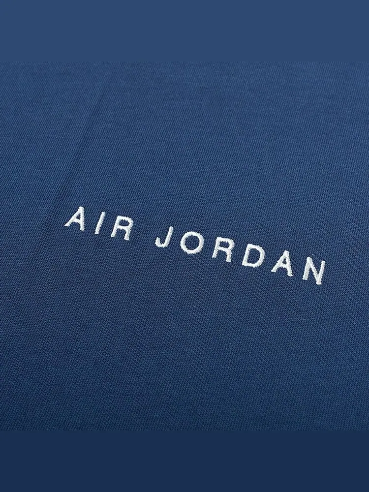 Футболка Air Jordan x Fragment T-Shirt 'Navy/Sport Royal/White' — изображение 3 из 3, синий