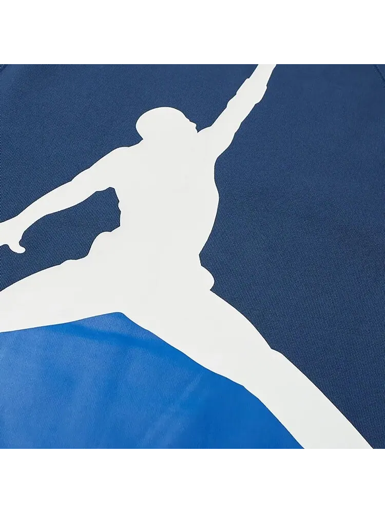 Толстовка Air Jordan x Fragment Crewneck 'Navy/Sport Royal/White' — изображение 2 из 3, синий