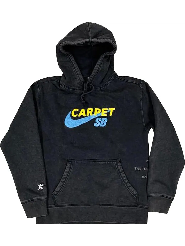 Худи Nike SB x Carpet Company Hoodie 'Black' — изображение 1 из 1, черный