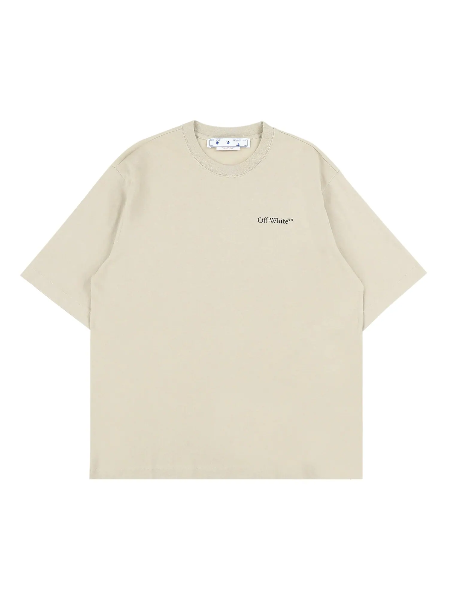 Футболка Off-White Caravaggio Crowning Skate Tee Dark Sand