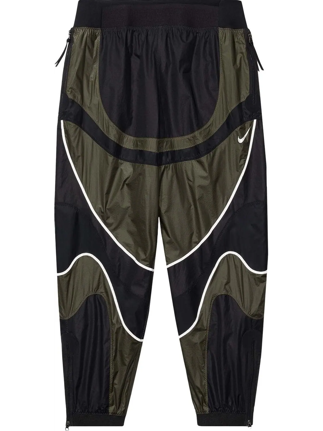 Брюки Nike Womens iSPA Pants Off Noir/Newsprint/Iron Grey — изображение 1 из 2, зеленый