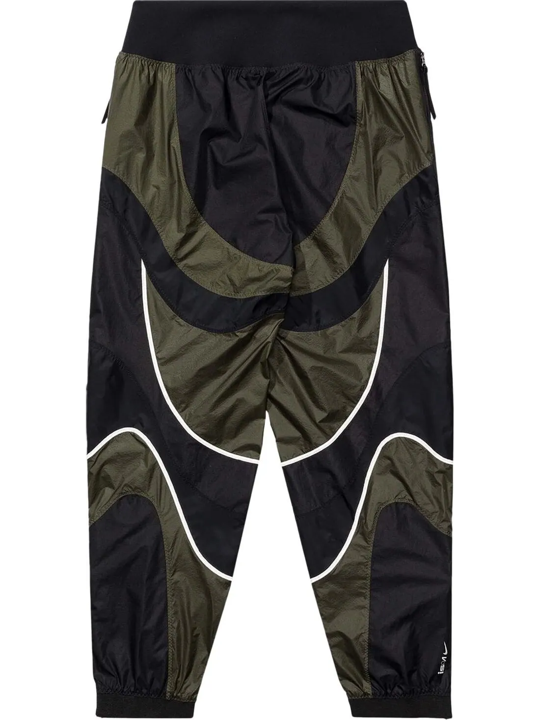Брюки Nike Womens iSPA Pants Off Noir/Newsprint/Iron Grey — изображение 2 из 2, зеленый