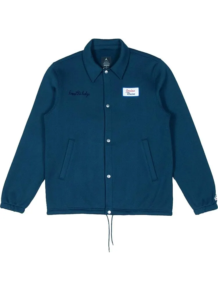 Куртка Air Jordan x Union LA Coaches Jacket 'Navy' — изображение 1 из 3, синий