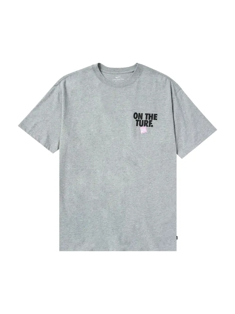 Футболка Nike SB x Born x Raised On The Turf 'Heather Grey' — изображение 1 из 2, серый