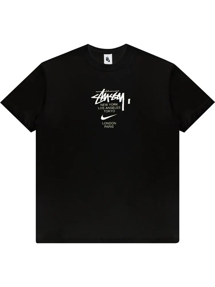 Футболка Nike x Stussy International Tee 'Black' — изображение 1 из 2, черный
