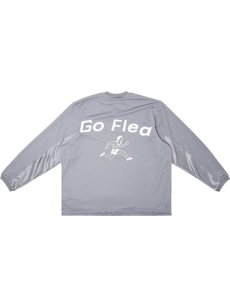 Лонгслив Nike x Cactus Plant Flea Market Long-Sleeve Jersey 'Grey' — изображение 2 из 2, серый
