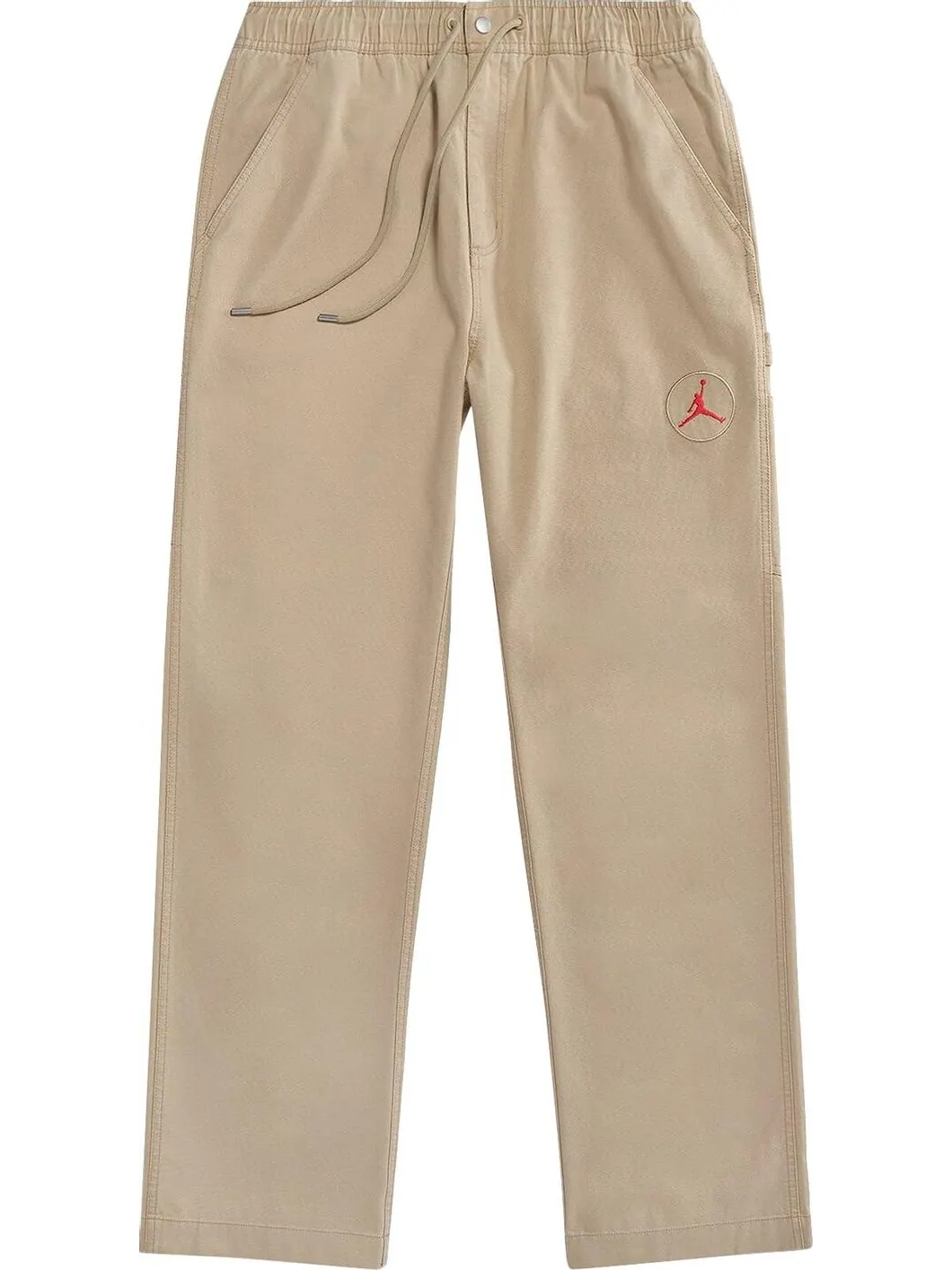 Брюки Cactus Jack by Travis Scott x Jordan Canvas Pant 'Desert/Khaki/University Red'
