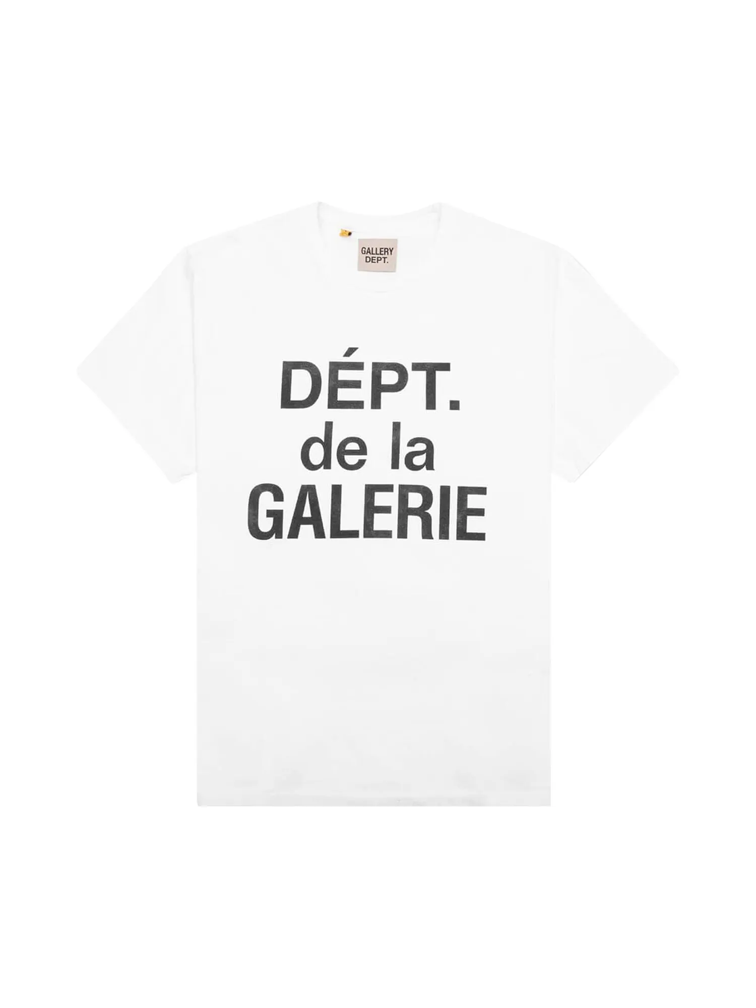 Отдел галереи Dept De La Galerie Классическая футболка Белая — изображение 1 из 2, белый