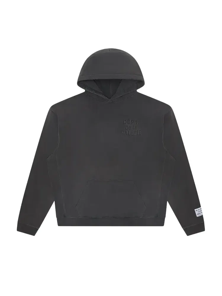 Худи с тиснением Gallery Dept. Embossed — изображение 1 из 2, серый