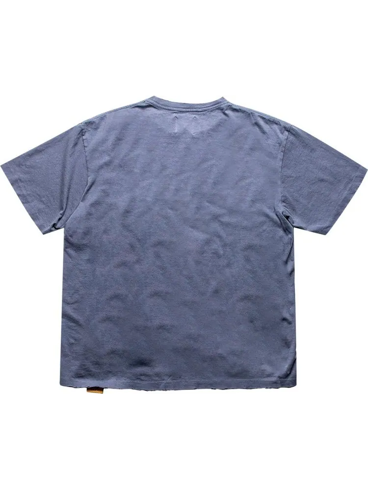Футболка Gallery Dept. Logo Painted Tee 'Navy' — изображение 2 из 2, синий