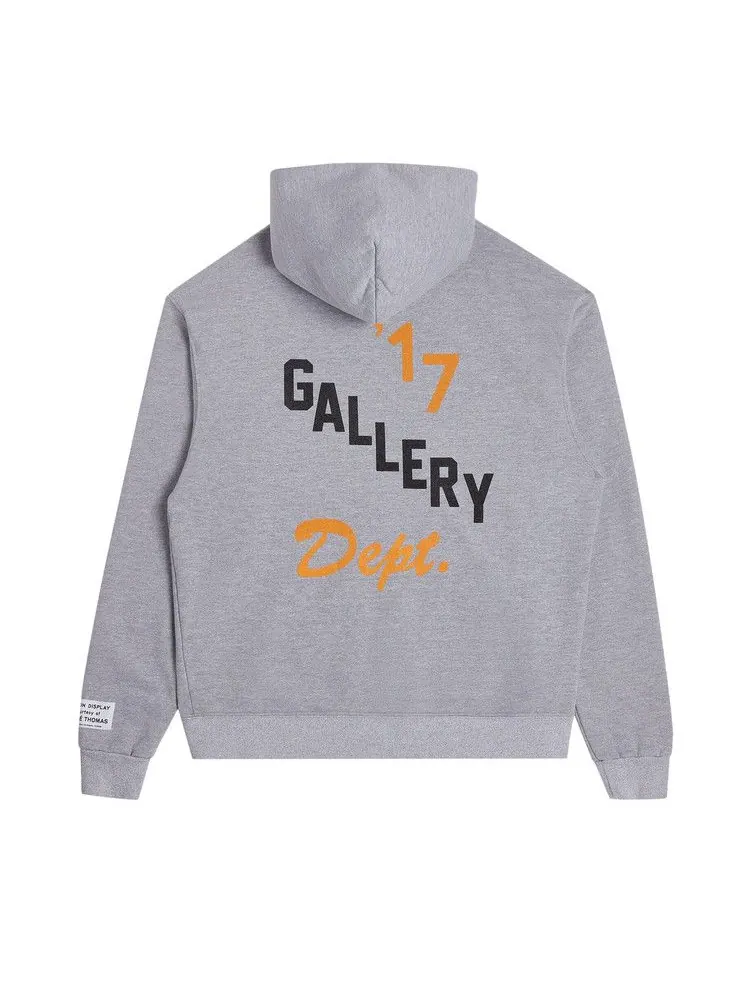 Худи Gallery Dept. Boxing Merch Zip Hoodie — изображение 2 из 2, серый