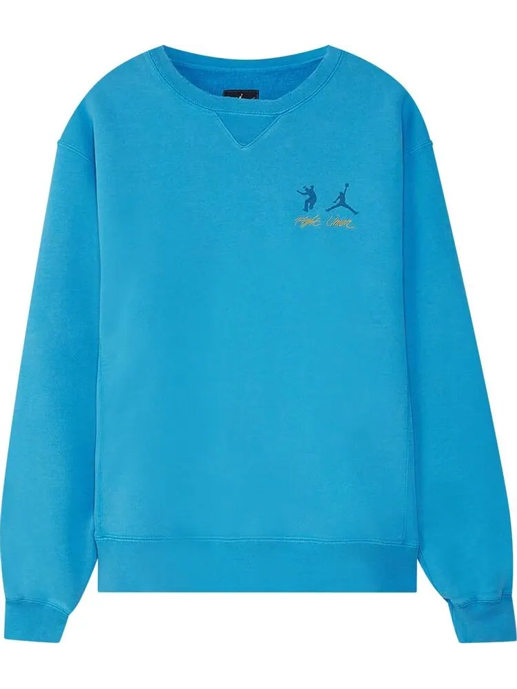 Толстовка Air Jordan x Union Crewneck 'Equator Blue' — изображение 1 из 1, синий