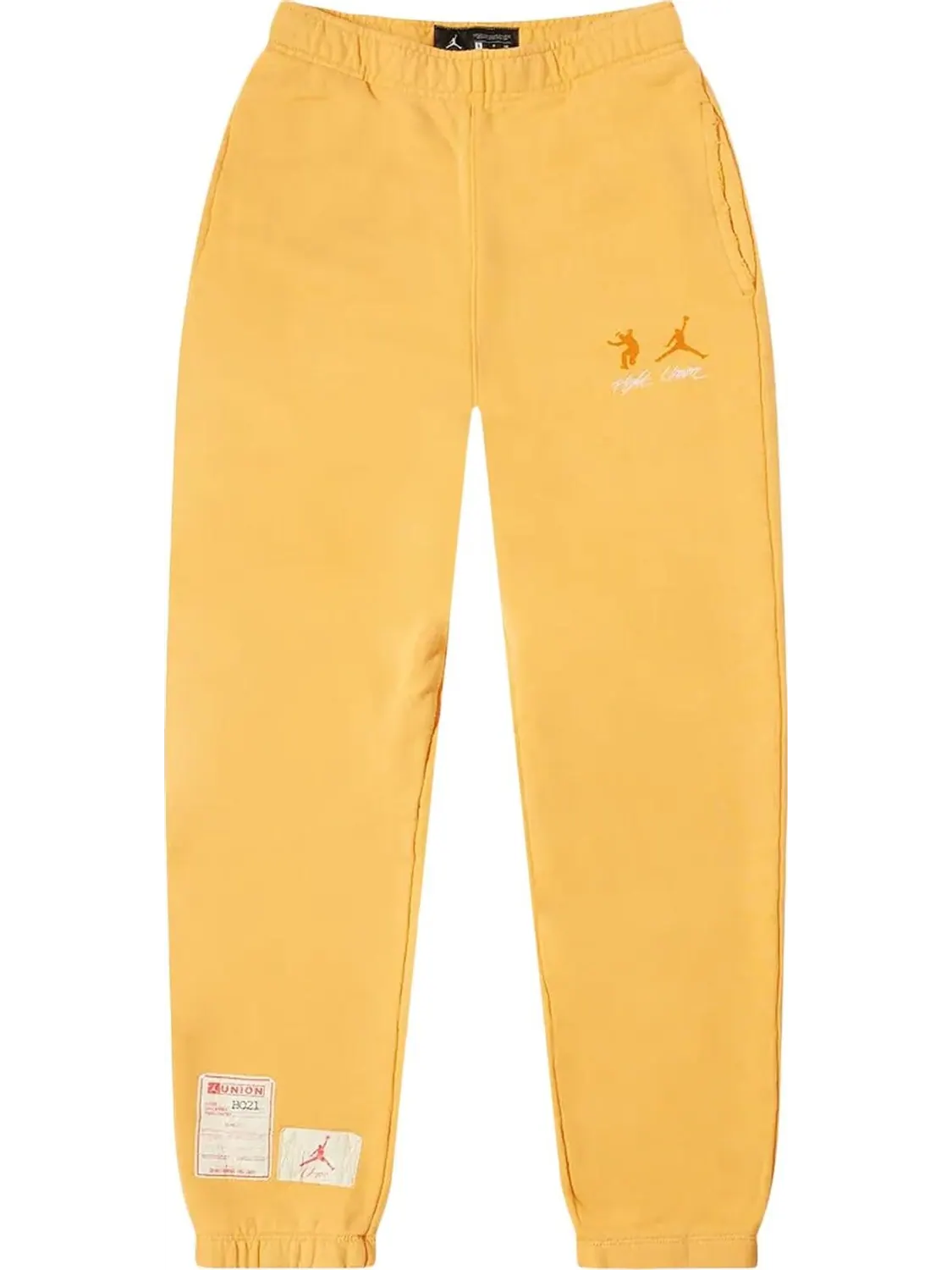 Джоггеры Air Jordan x Union LA Fleece Joggers 'Sport Gold' — изображение 1 из 1, желтый
