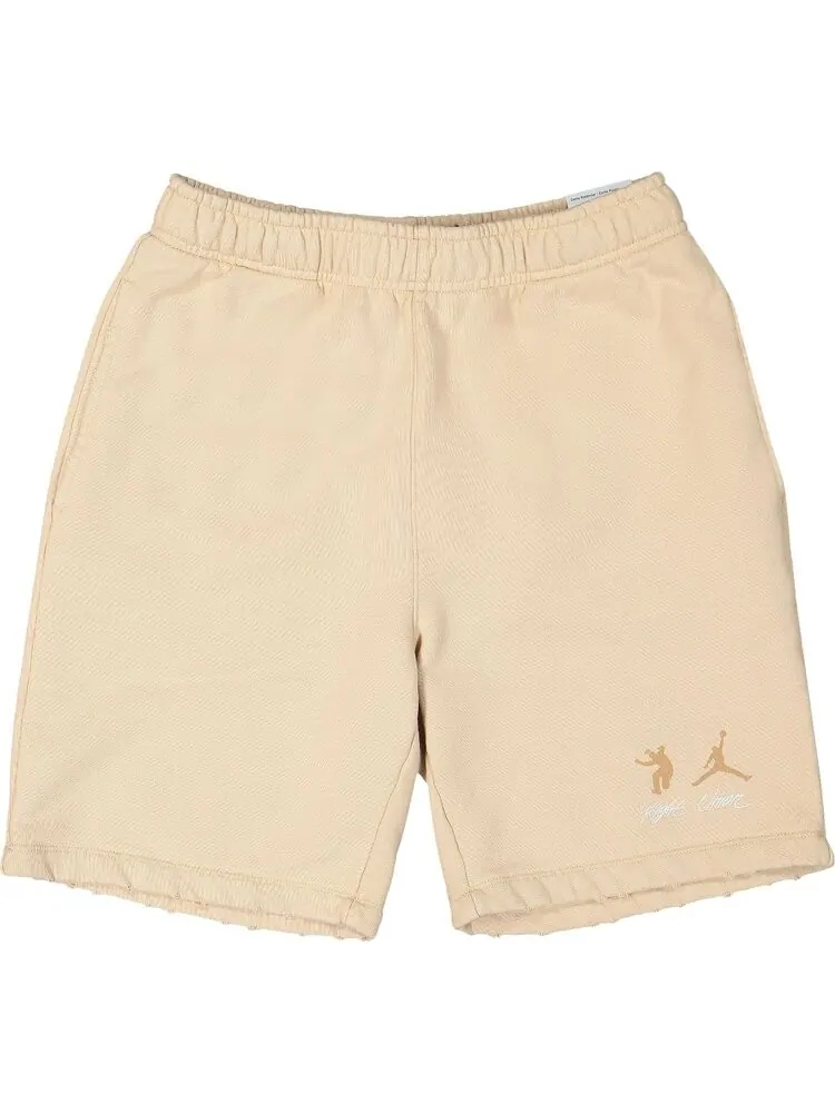 Шорты Air Jordan x Union M J FLC Shorts 'White Onyx' — изображение 1 из 1, бежевый
