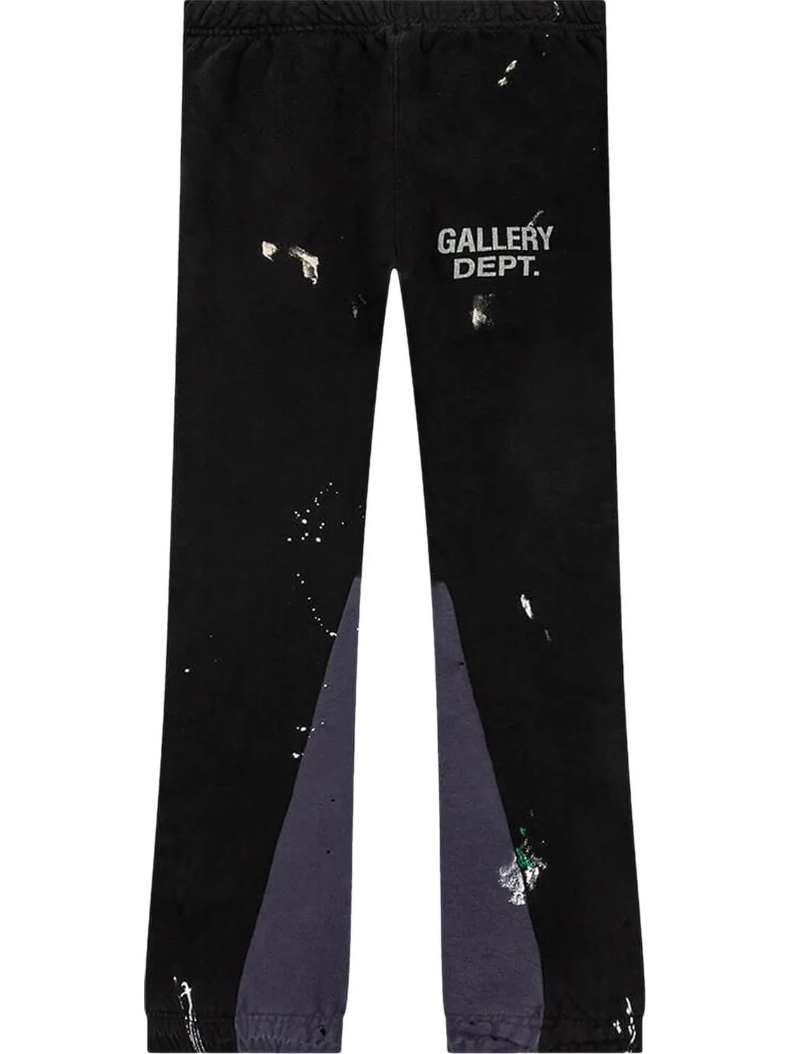 Спортивные брюки Gallery Dept. Logo Flare Sweatpants 'Washed Black' — изображение 1 из 2, черный
