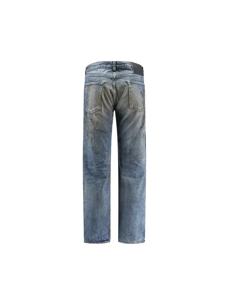 Джинсы Rick Owens DRKSHDW — изображение 2 из 2, синий